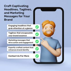 Headline Taglines Marketing Messages Writing Service