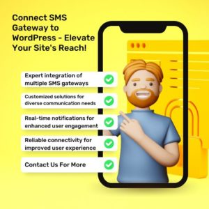 Connect SMS Gateway to WordPress - Elevate Your Site's Reach!