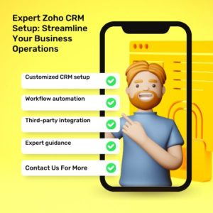 Expert Zoho CRM Setup: Streamline Your Business Operations